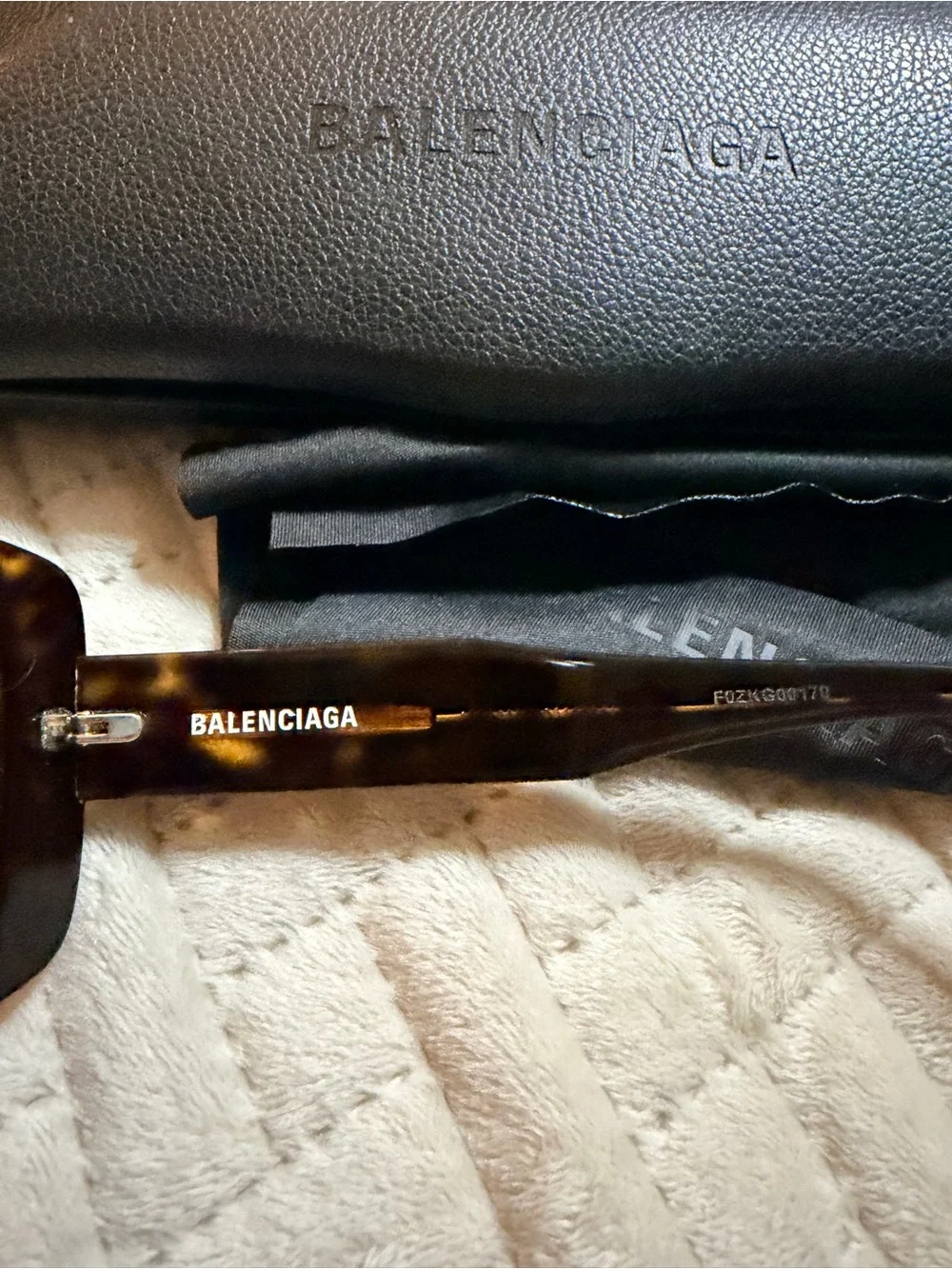 Balenciaga Women's Tortoiseshell Frame Sunglasses with Brown Lenses